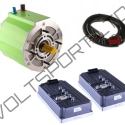 Direct drive “wide beam canal boat” kit